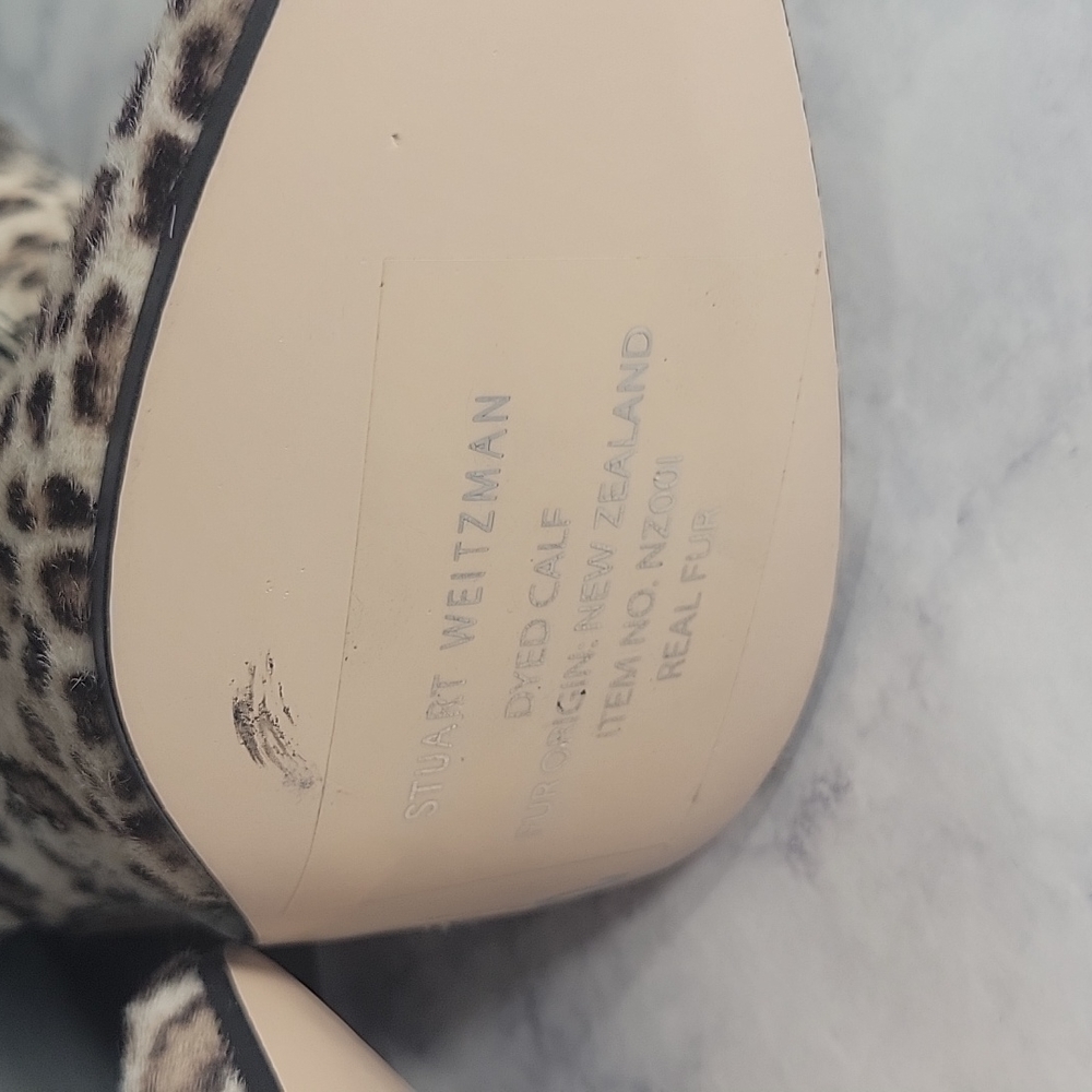 Stuart Weitzman Atomic West leopard boots, Made in Spain - Picture 5 of 12